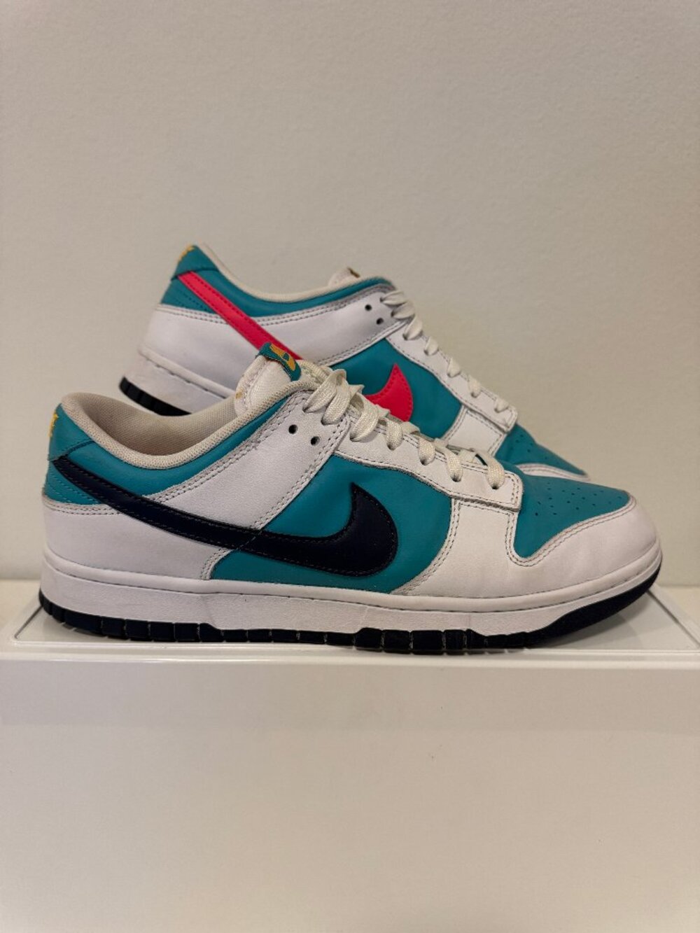 Nike Dunk Low Retro Dusty Cactus Thunder Blue Men's 10.5 HF4850-345 Sneakers